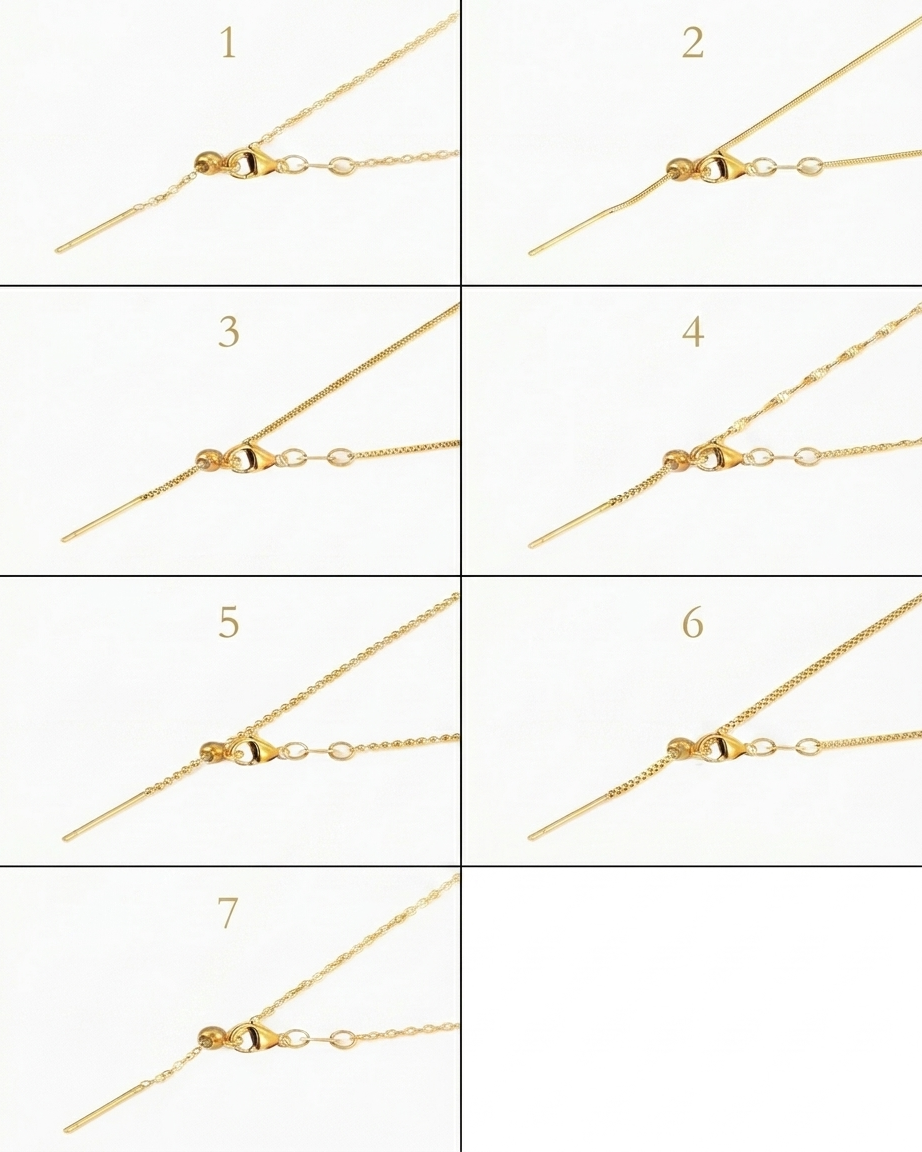 Adjustable Necklace - Gold