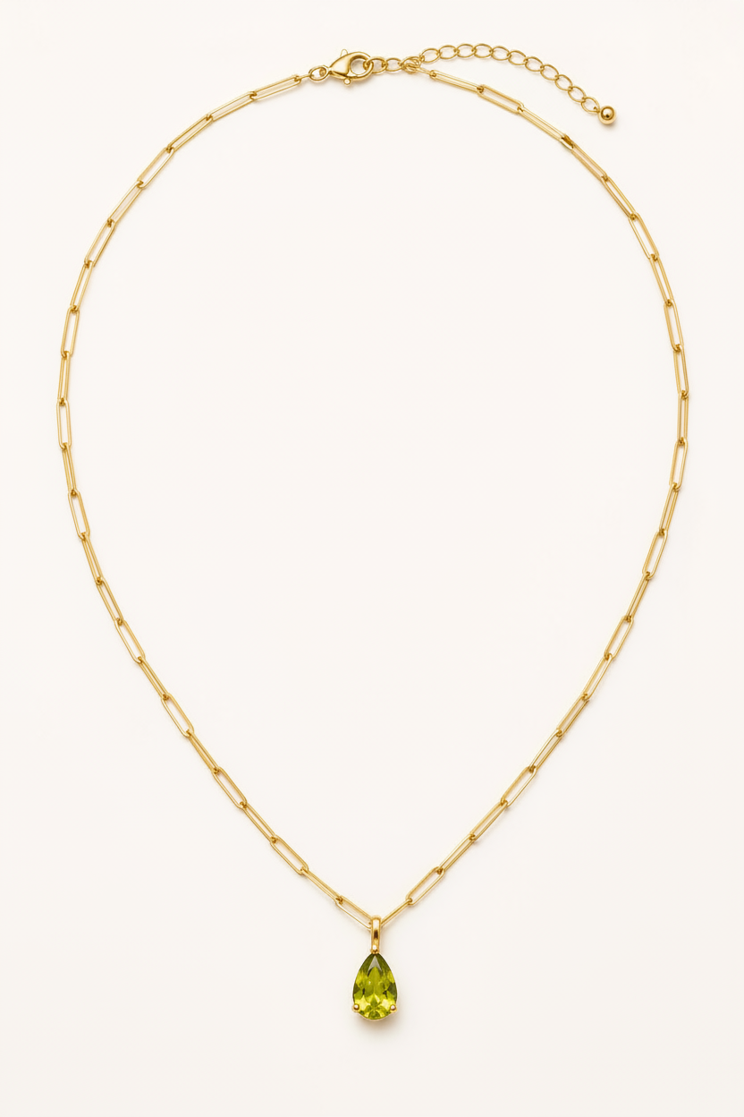 Birthstone Pendant- Gold