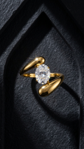 Soft Sculpture Ring - Gold