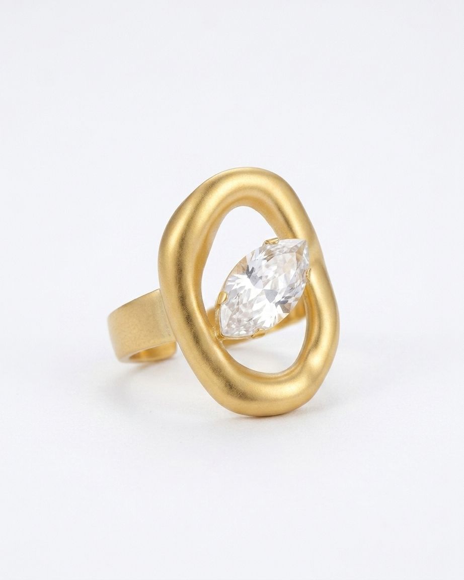Cave Hira Ring - Gold