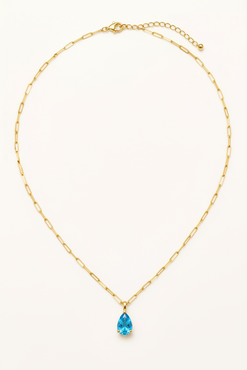 Birthstone Pendant- Gold