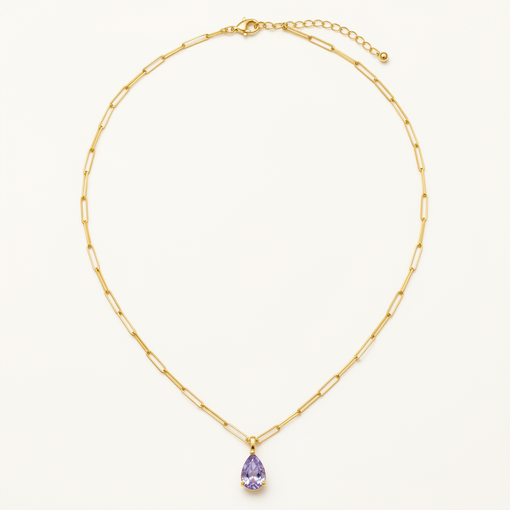 Birthstone Pendant- Gold