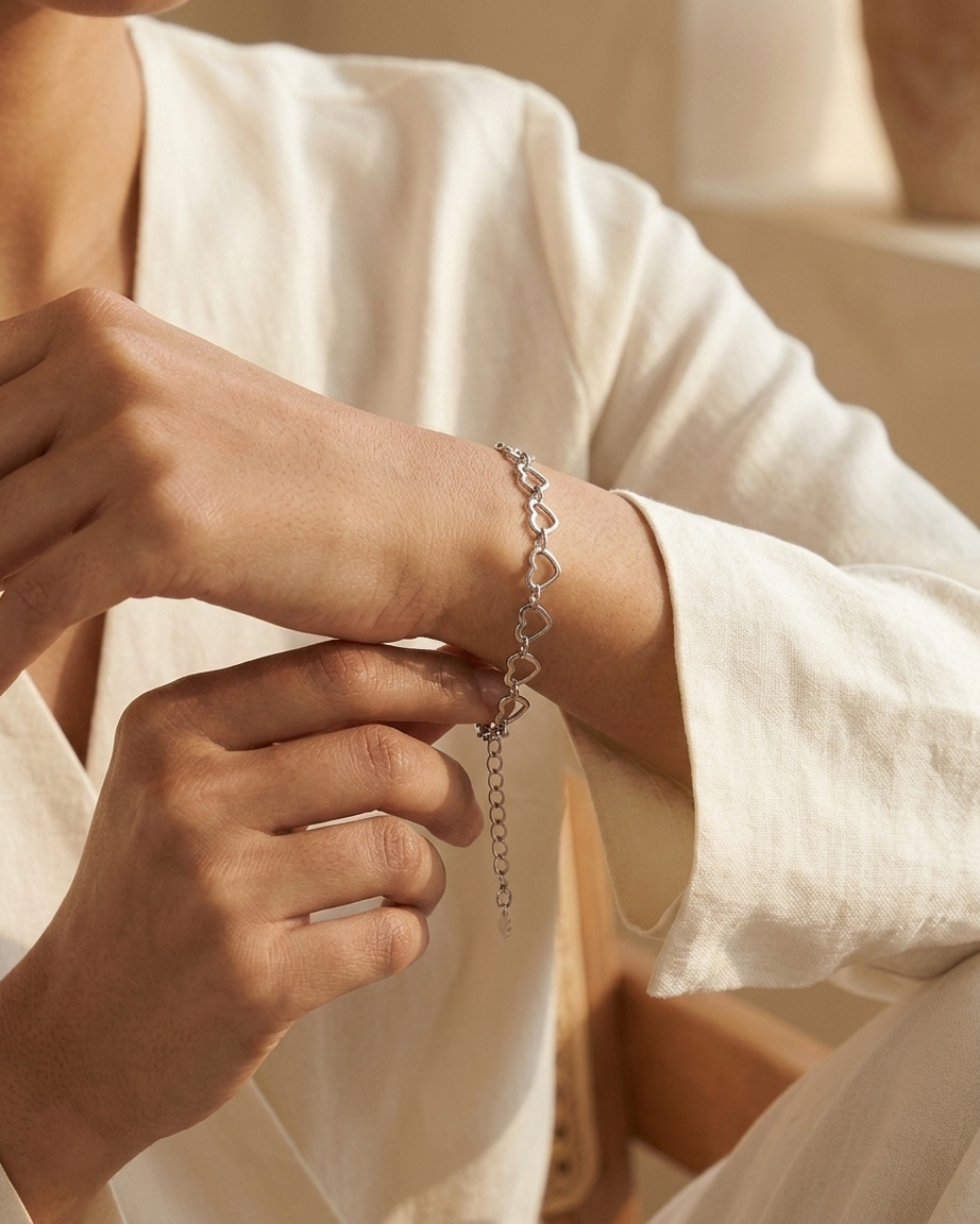 Leila Bracelet - Silver