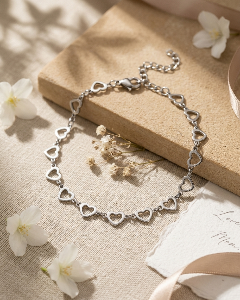 Leila Bracelet - Silver