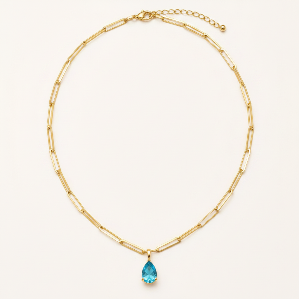 Birthstone Pendant- Gold
