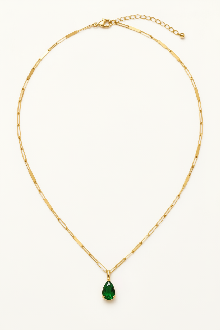 Birthstone Pendant- Gold