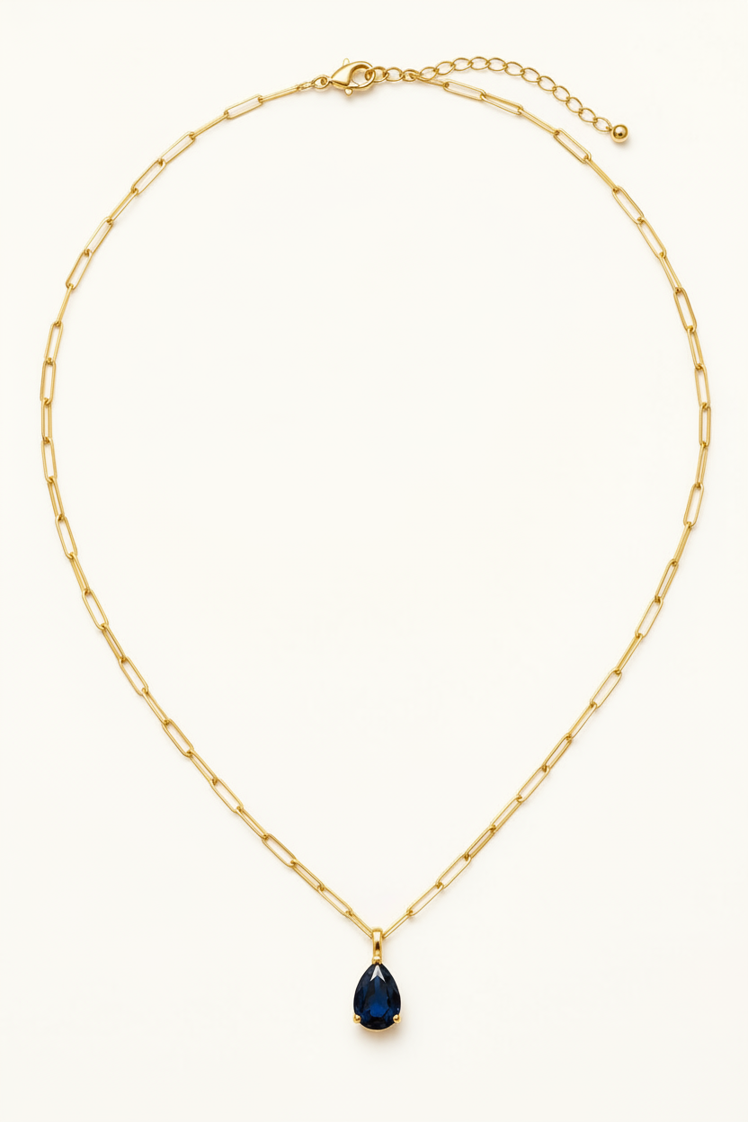 Birthstone Pendant- Gold