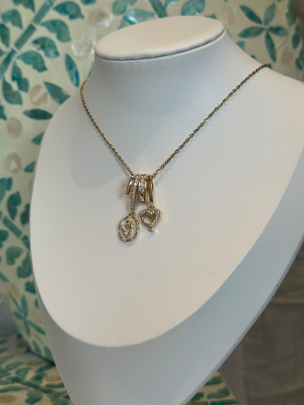 Amal Fixed Stack  Trendy Charm - Gold