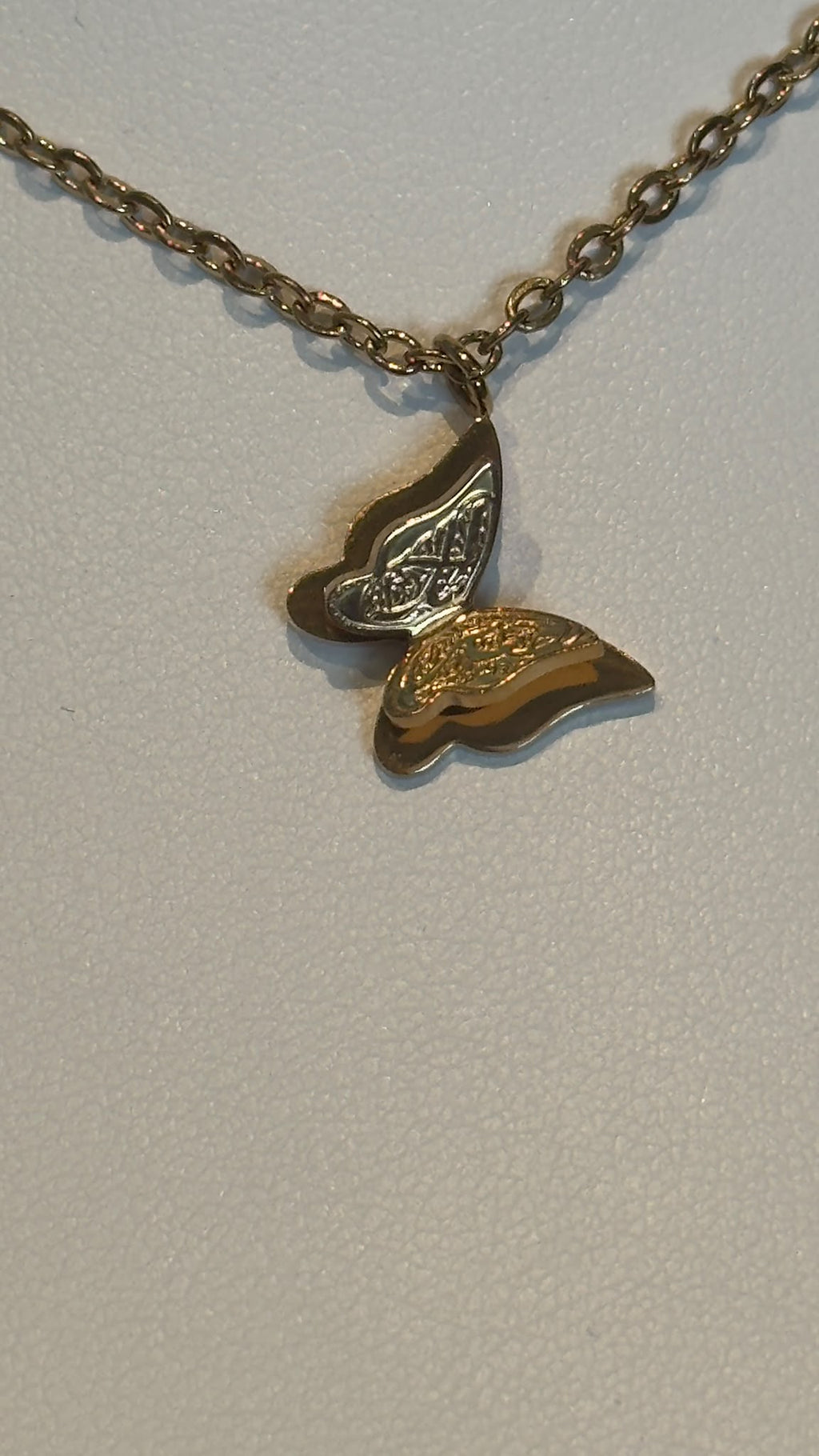 Love Self Butterfly Necklace - Gold