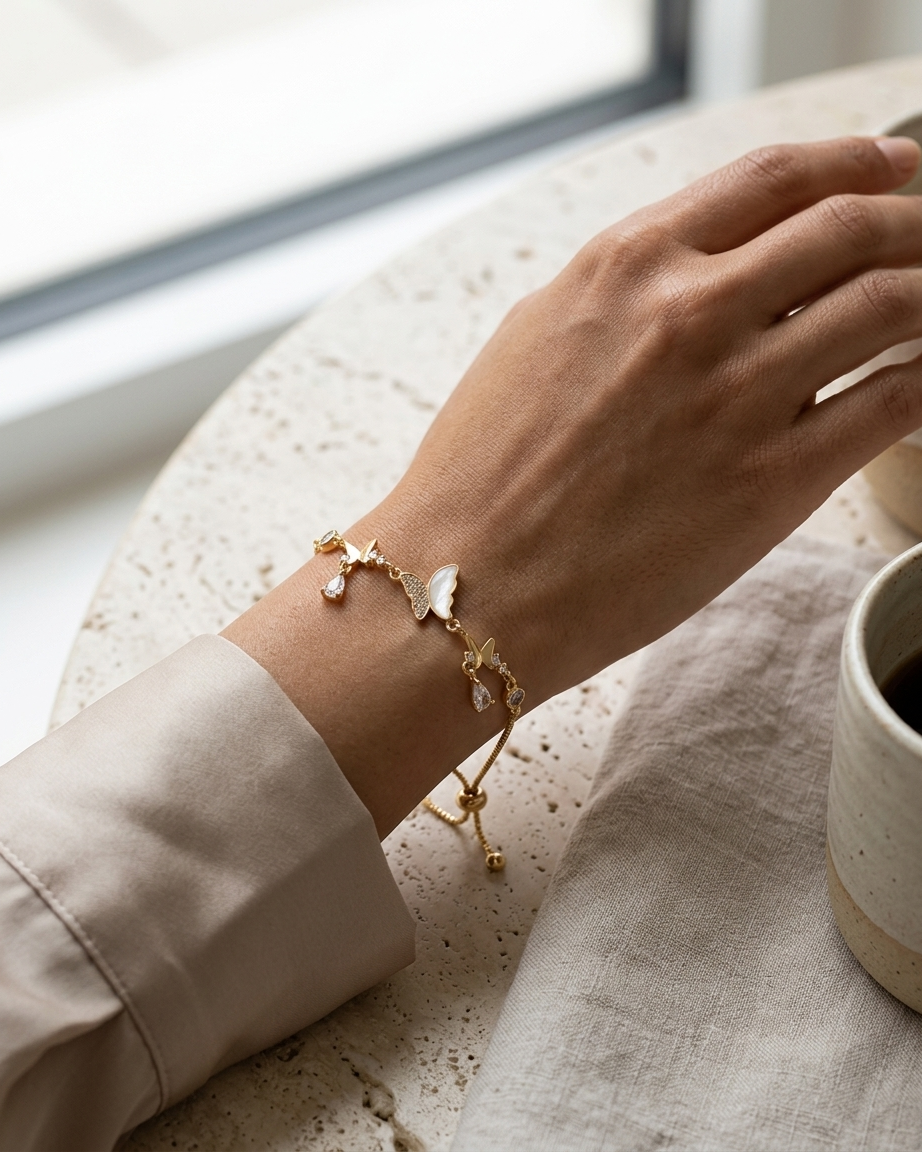 Butterfly Bracelet - Gold