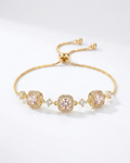 Liana adjustable  Bracelet - Gold