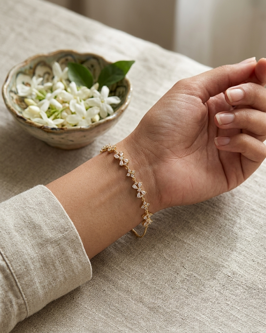 Amina Bracelet - Gold