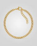 Lila Thick dainty chain Bracelet - Gold